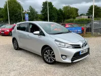 Used Toyota Verso 112 HP (82 kW) 2014 Silver MPV