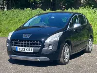 Used Peugeot 3008 Style 2013 Black Estate