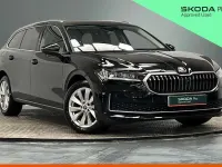 Used Skoda Superb SE Technology 110 HP (80 kW) 2025 Midnight black metallic Estate
