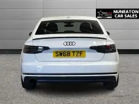 Used Audi A4 Black Edition 150 HP (110 kW) 2018 White Sedan