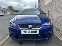 Used Seat Ibiza FR Sport 110 HP (80 kW) 2021 Blue Hatchback
