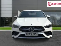 Used Mercedes CLA180 AMG line 136 HP (100 kW) 2022 White Coupe