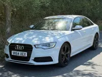 Used Audi A6 Black Edition 2014 White Sedan