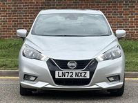 Used Nissan Micra Acenta 91 HP (66 kW) 2022 Silver Hatchback