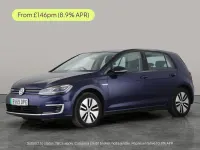 Used VW e-Golf 99 kW (135 HP) 2019 Blue Hatchback
