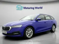 Used Skoda Octavia SE Technology 201 HP (147 kW) 2022 Blue Estate