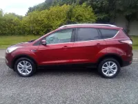 Used Ford Kuga Titanium 120 HP (88 kW) 2017 Red SUV