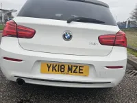 Usado BMW 118 Sport Line 2018 Branco Citadino