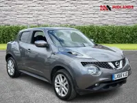 Used Nissan Juke N-Connecta 115 HP (84 kW) 2016 Grey SUV