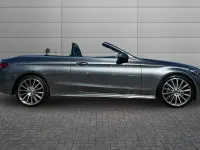Used Mercedes C300 AMG line 242 HP (177 kW) 2017 Grey Cabriolet