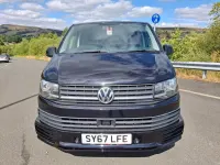 Used VW T6 Startline 102 HP (75 kW) 2017 Black Van
