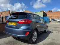 Used Ford Fiesta Titanium 2019 Blue Hatchback