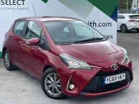 Used Toyota Yaris 2018 Red Hatchback