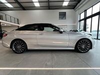 Used Mercedes C220 AMG line 170 HP (125 kW) 2017 Silver Cabriolet
