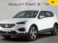 Used Seat Tarraco XCELLENCE Lux 150 HP (110 kW) 2021 White SUV