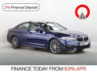 Used BMW 530e M Sport 252 HP (185 kW) 2019 Blue Sedan