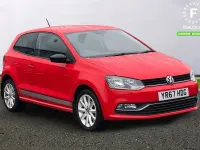 Used VW Polo Beats 90 HP (66 kW) 2017 Red Hatchback