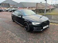 Used Audi A5 Black Edition 177 HP (130 kW) 2013 Black Coupe