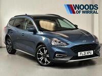 Used Ford Focus Active X 125 HP (91 kW) 2021 Blue Estate