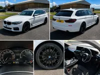 Used BMW 530 Comfort Edition 2020 White Estate