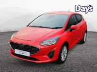 Used Ford Fiesta Titanium 100 HP (73 kW) 2022 Red Hatchback