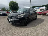 Used Ford Ka Plus Zetec 85 HP (62 kW) 2018 Shadow black Hatchback