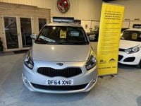 Used Kia Carens 133 HP (97 kW) 2015 Silver MPV