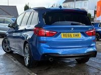 Used BMW 218 M Sport 136 HP (100 kW) 2016 Blue MPV