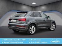 Used Audi Q3 S-Line 150 HP (110 kW) 2017 Grey SUV