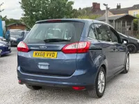 Used Ford Grand C-Max Zetec 125 HP (91 kW) 2018 Blue MPV