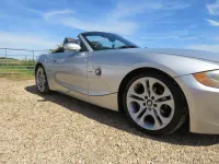 Used BMW Z4 Impressive 231 HP (169 kW) 2003 Silver Cabriolet