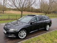 Used Skoda Superb SE L Executive 2018 Black Estate