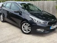Used Kia Ceed Sportswagon 126 HP (92 kW) 2014 Black Estate