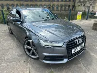 Used Audi A6 Black Edition 190 HP (139 kW) 2015 Grey Estate