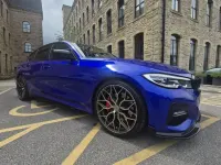 Used BMW 330e M Sport 450 HP (330 kW) 2019 Blue Sedan