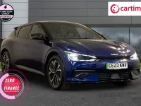 Used Kia EV6 GT-Line 166 kW (226 HP) 2023 Blue SUV