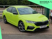Used Skoda Octavia vRS 245 HP (180 kW) 2022 Hyper green Hatchback