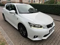 Used Lexus CT200h Sport Line 2012 White Hatchback