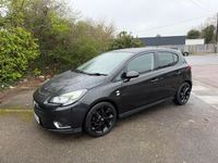 Used Vauxhall Corsa Edition 99 HP (72 kW) 2015 Black Hatchback