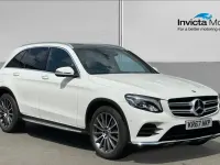 Used Mercedes GLC350 AMG line 258 HP (189 kW) 2017 White SUV