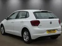 Used VW Polo SE 65 HP (47 kW) 2019 White Hatchback
