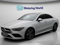 Used Mercedes CLA180 AMG line 136 HP (100 kW) 2021 White Sedan