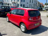 Used Seat Mii Design 60 HP (44 kW) 2018 Red Hatchback