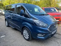 Used Ford Tourneo Custom Titanium 2019 Blue Van