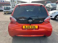 Used Toyota Aygo 68 HP (50 kW) 2012 Red Hatchback