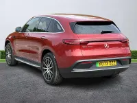Used Mercedes EQC400 AMG line 300 kW (408 HP) 2023 Red SUV