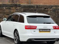 Begagnad Audi A6 Black Edition 313 HK (230 kW) 2014 Vit Kombi