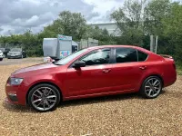 Used Skoda Octavia vRS 2014 Red Estate