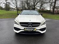 Used Mercedes CLA220 AMG line 177 HP (130 kW) 2018 White Sedan