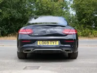 Used Mercedes C200 AMG line 198 HP (145 kW) 2019 Black Coupe